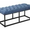 Banquette Amun B Tissu , Bleu/100 Cm -Banquette Soldes Magasin G CNF W41882079 B