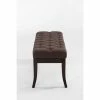 Banc Ramses Tissu Antique Sombre , Marron/100 Cm -Banquette Soldes Magasin G CNF W60141417 D