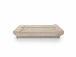 Maddy - Banquette Clic Clac Convertible En Tissu Beige -Banquette Soldes Magasin G CNF W99261747 D
