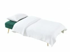 Banquette Aroma En Velours Vert 3 Places Convertible 10 Banquette Aroma En Velours Vert 3 Places Convertible -Banquette Soldes Magasin G CNF X15268242 E