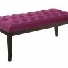 Banc Ramses Tissu Antique Sombre , Violet/100 Cm -Banquette Soldes Magasin G CNF X96117682 B