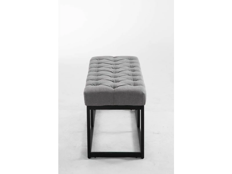 Banquette Amun B Tissu , Gris/100 Cm 5 Banquette Amun B Tissu , Gris/100 Cm – Image 3