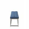 Banc Amun E En Tissu , Bleu/120 Cm 1 Banc Amun E En Tissu , Bleu/120 Cm -Banquette Soldes Magasin G CNF Y45087252 D