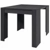 Dmora Table Console Extensible Avec Compartiment Pour Les Rallonges, Gris Anthracite, 90 X 51 X 78 Cm (jusqu'à 237 Avec Extensions). -Banquette Soldes Magasin G CNF Y55411368 F