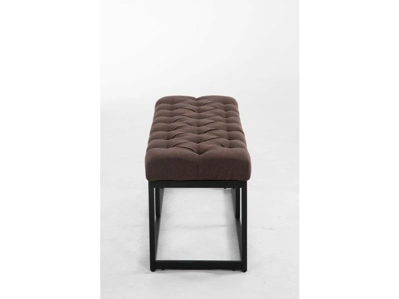 Banquette Amun B Tissu , Marron/100 Cm 5 Banquette Amun B Tissu , Marron/100 Cm – Image 3