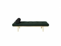 Méridienne Futon Next En Pin Massif Coloris Algue Couchage 75 X 200 Cm -Banquette Soldes Magasin G CNF Z82016788 C