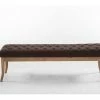 Banc Ramses Tissu Pieds Antique Clair , Marron/150 Cm 1 Banc Ramses Tissu Pieds Antique Clair , Marron/150 Cm -Banquette Soldes Magasin G CNF Z91061693 C